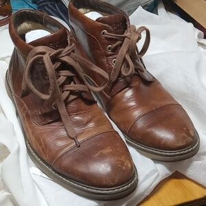 Sperry top siders brown men's shoes size 10